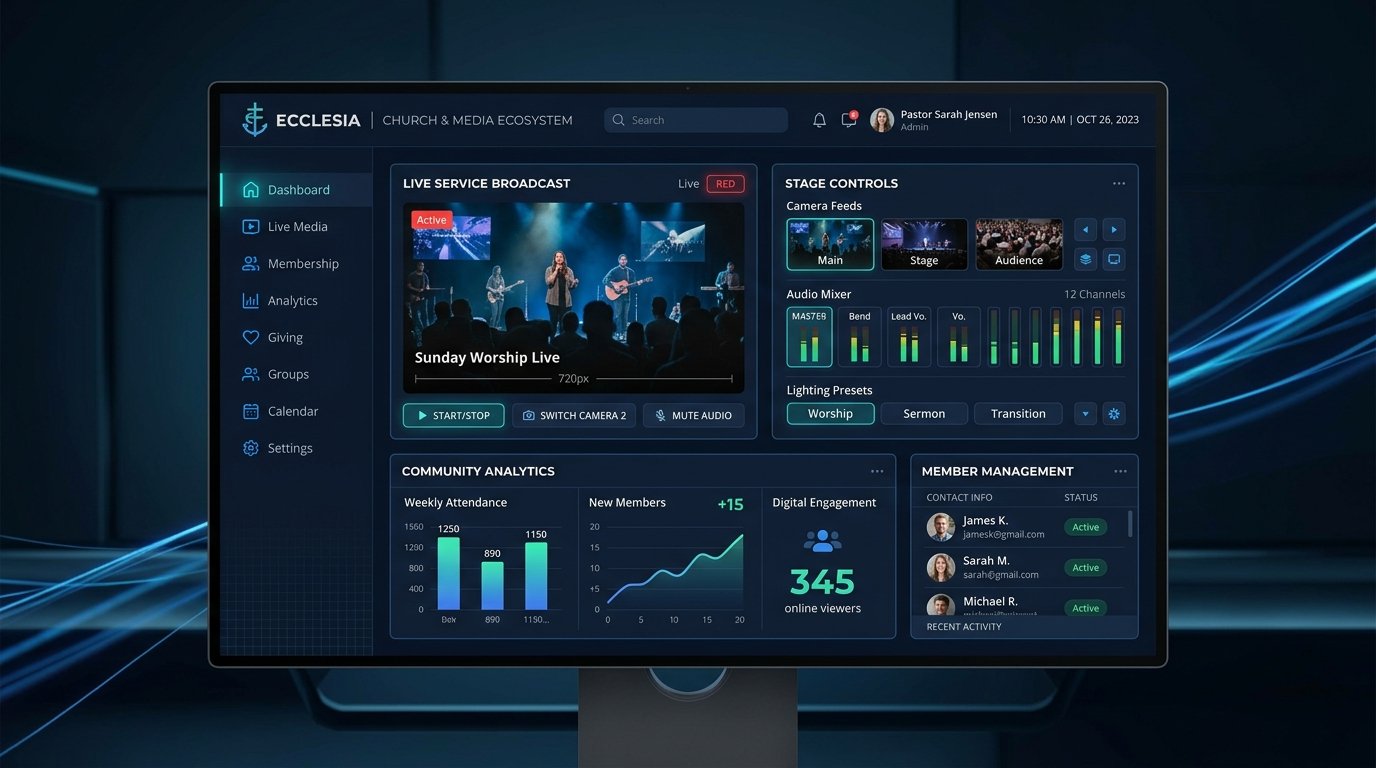 Ecclesia — Suite de Gestión Eclesial & Media