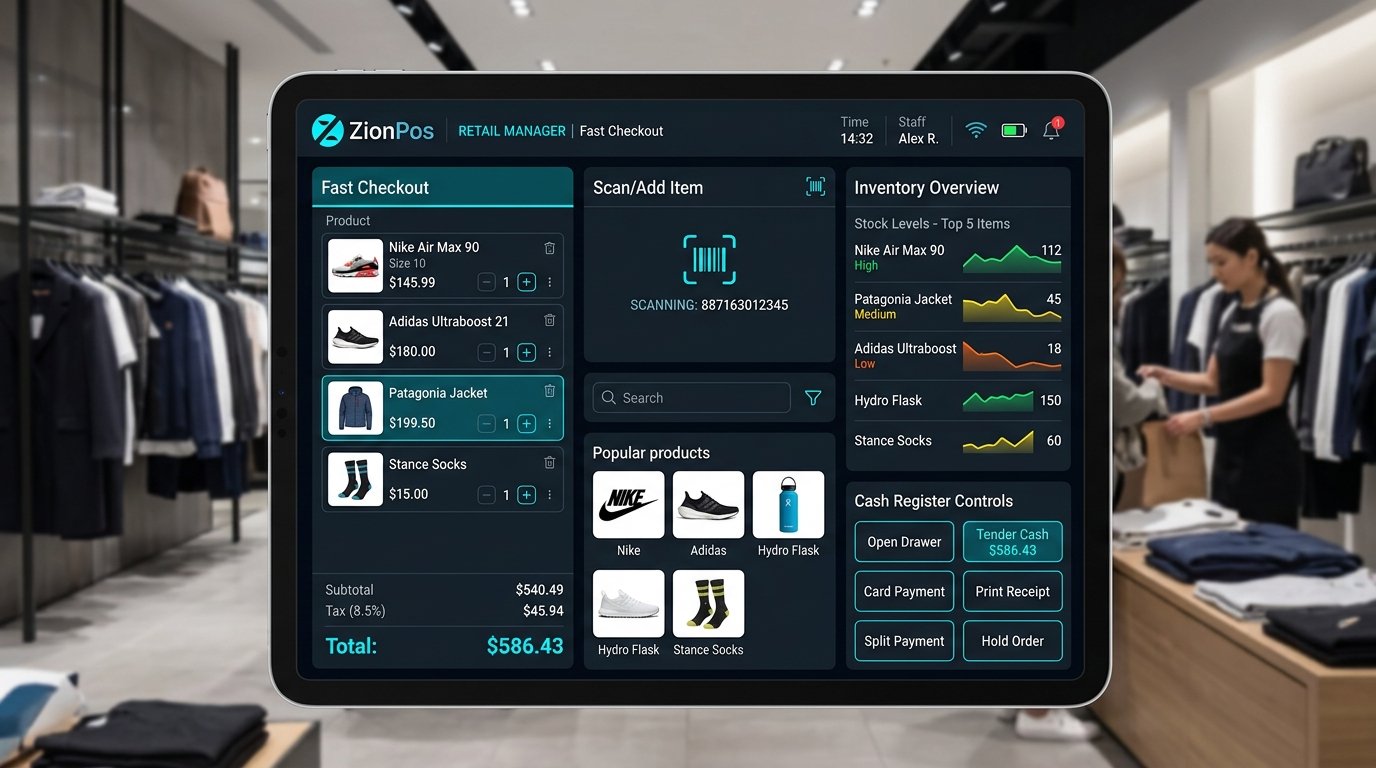 ZionPos — Sistema POS & Control de Inventario